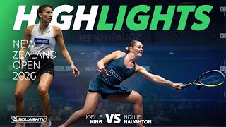 Naughton V King New Zealand Open 2026 Round 1 Highlights