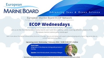 ECOP Wednesday, Feb 2024: Mitigization of the deep-sea mining policy process in Norway
