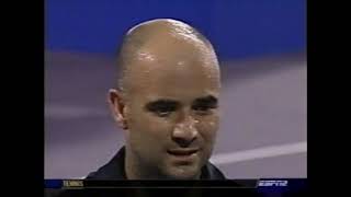 Agassi vs Federer - Round Robin MASTERS 2003 - Part.I