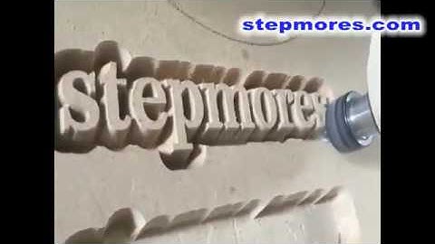 3D words engraving MDF  CNC Router 1212