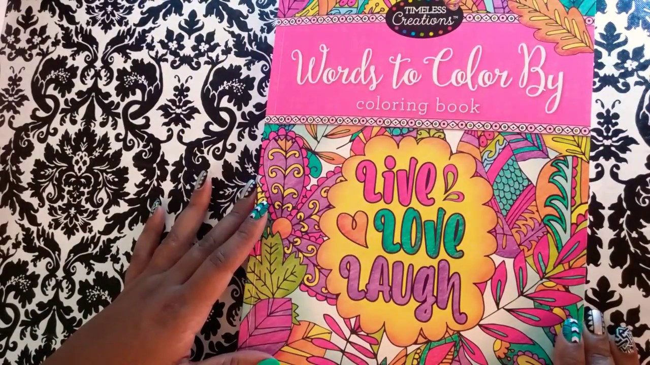Words to Color by Timeless Creations Flip Through 