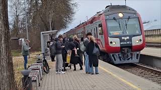 Cēsis - Rīga ar Igaunijas "burkānu"! No kā sargāties Cēsu autoostā? / In Latvia by Elron train