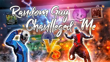 Random Pro Player Challenged Me For 1v1 TDM Match And This Happened