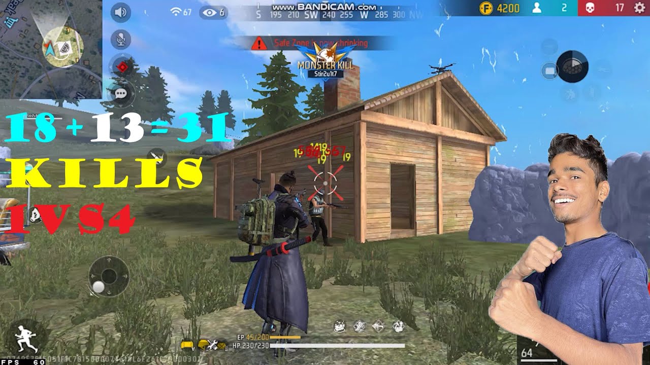 INSANE SOLO VS SQUAD 32 KILLS GARENA FREE FIRE GAMEPLAY - YouTube