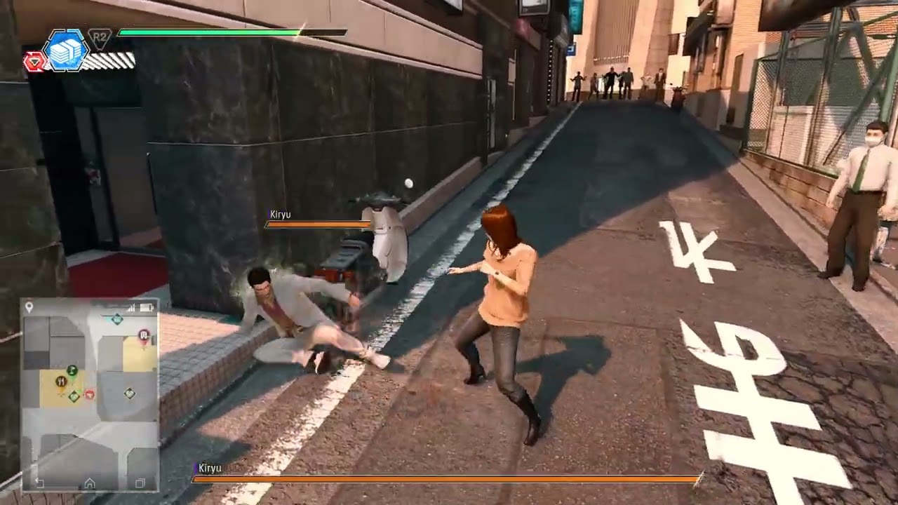 Judgment/Judge Eyes (PC) Modded - Nanami Matsuoka vs. Kazuma Kiryu