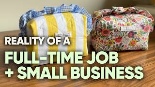 [Small Business Beginner] Running a Handmade Business While Working Full-Time is Hard...