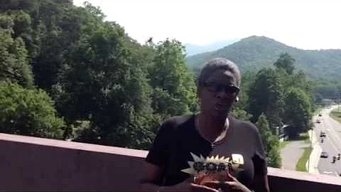 Debra Houston Shouting "WAKE UP NOW" from the Moun...