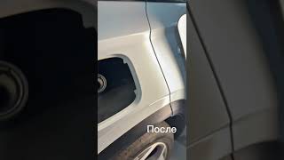 Ремонт заднего крыла geely monjaro. #pdr