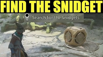 How to "search for the snidgets" Hogwarts Legacy (a bird in the hand)
