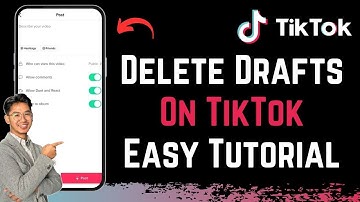 How to Delete Drafts on TikTok !