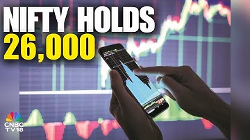 Markt sluit hoger, Nifty net boven 26.000 | CNBC TV18