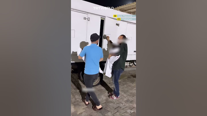 Fridge trucks used to store children’s dead bodies in Gaza
