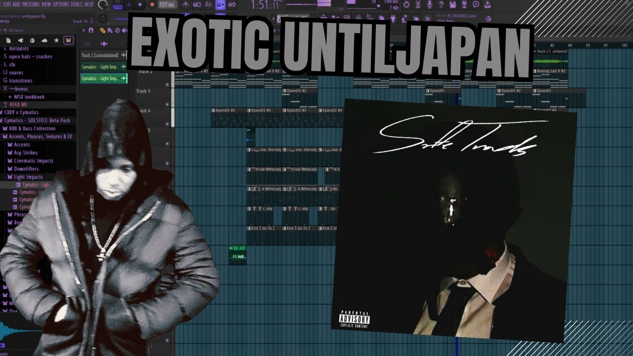 Making a Exotic Untiljapan Beat In Under 20 Minutes | FL Studio Cookup
