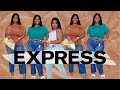 EXPRESS SPRING 2021 TRY ON HAUL! NEW JEANS!| POCKETSANDBOWS