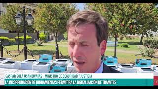 SALTA - Fondos de remates judiciales fueron invertidos en equipamiento informático para la Policía