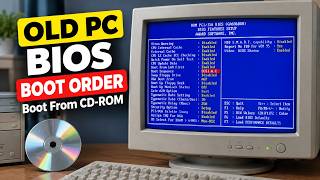 How to Setup BIOS Boot Order on an Old PC (Energy Star Bios) | Boot From CD-ROM - 2026