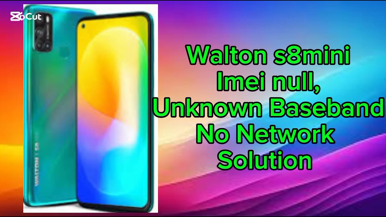 Walton s8 mini no service solution.