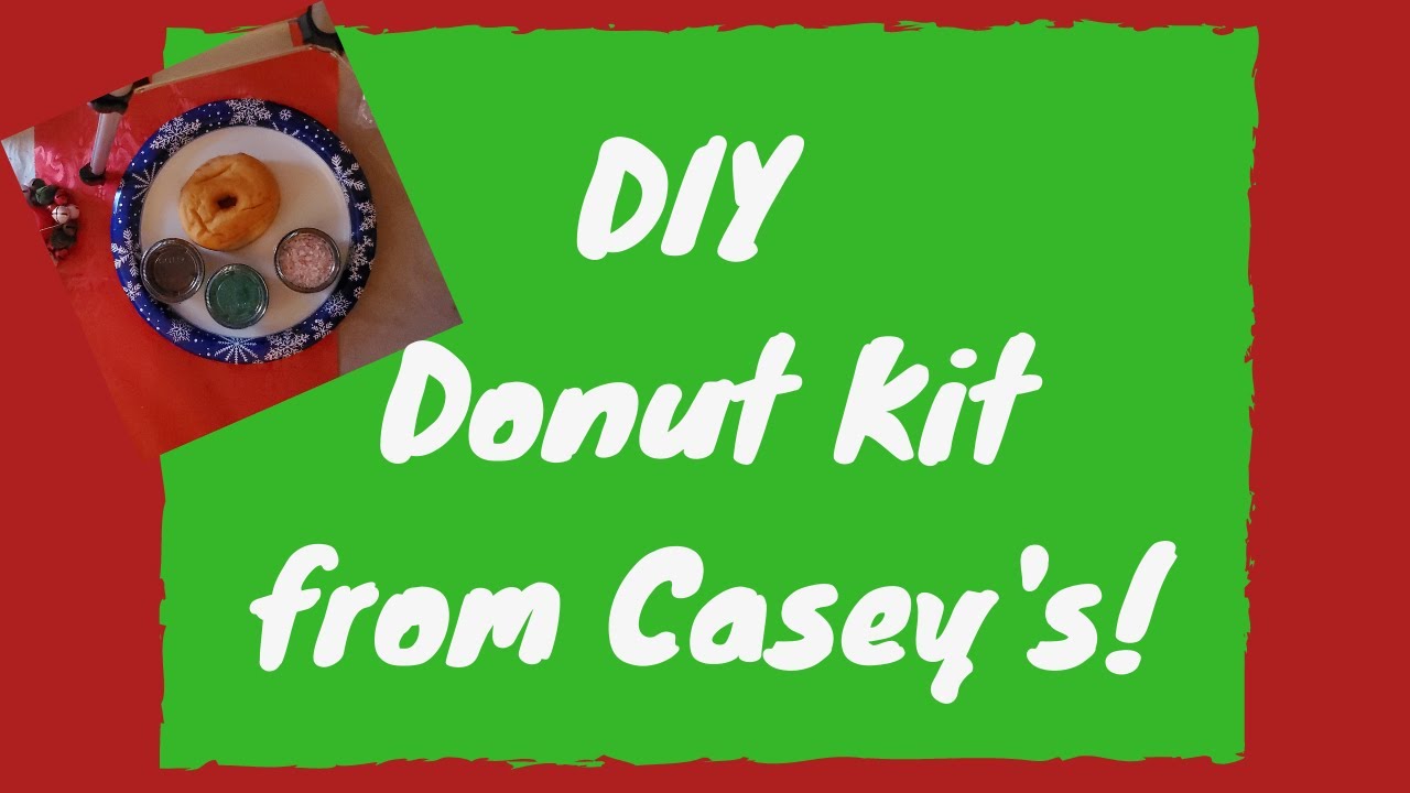DIY Donut Kit from Casey's General Store YouTube