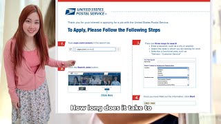 How long does it take to get hired at USPS?  How to apply for a job at Post office.