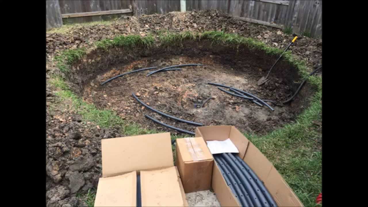 Self Installation Of Our In Ground Trampoline
