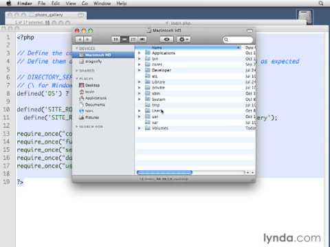 06 11  Initializing files and path constants