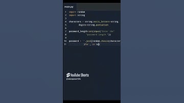 Create Strong Passwords using simple Python Code