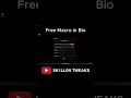 FREE Macro and BEST Tweaks in Bio #fortnite #macro #tweaks #fps #ping #delay #optimize #fyp #viral