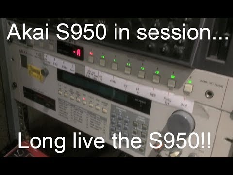 Akai S950 Part THREE - using in a session