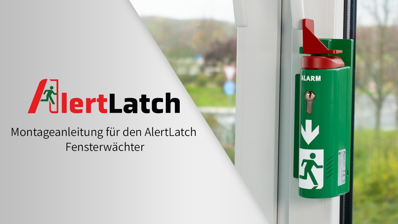 AlertLatch Fensterwächter montage