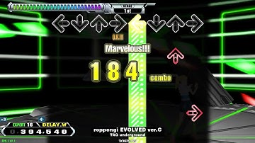 【LV16】DDR / roppongi EVOLVED ver.C - EXPERT DOUBLE with handclap