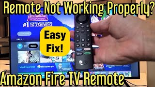 Amazon Fire TV Remote: Laggy, Delayed, Slow Response, Some Buttons not working? FIXED!