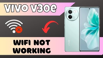 Wifi Not Working || Wifi not connecting || Wifi connection problem solved Vivo V30e {V2339}