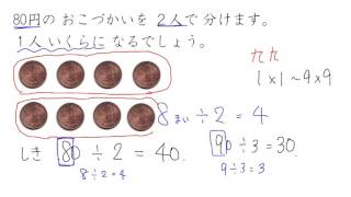 2. 九九にないわり算②（２けたの数）（サムネイル画像）