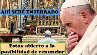 Papa Francisco sera sepultado en la basílica romana de Santa María la mayor .