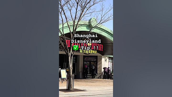 상하이 디즈니랜드 찐경험 팁!!🌟