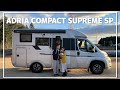 【キャンピングカー紹介】高級感と利便性が高いコンパクトなRV!adria compact supreme sp