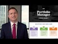 The portfolio manager  course introduction  financial edge