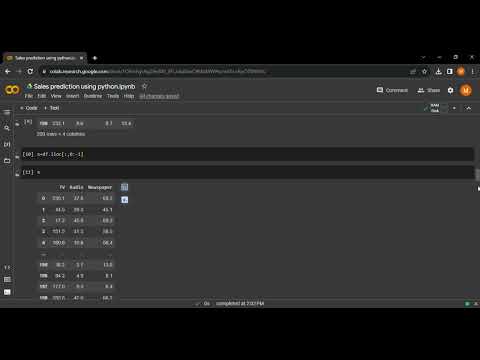 OASIS INFOBYTE DATASCIENCE INTERNSHIP|TASK 5|Sales prediction using python