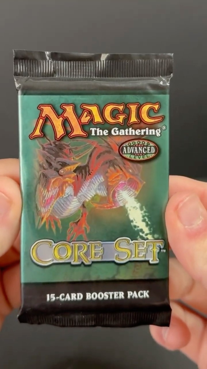 Opening an 8th Edition Booster Pack from 2003 #mtg