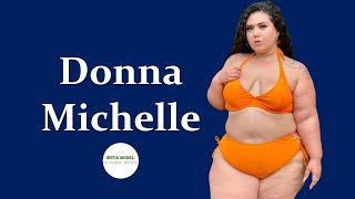 Donna Michelle Wiki & Facts | Age, Weight, Height, Lifestyle, Net Worth | American Plus Size Model |