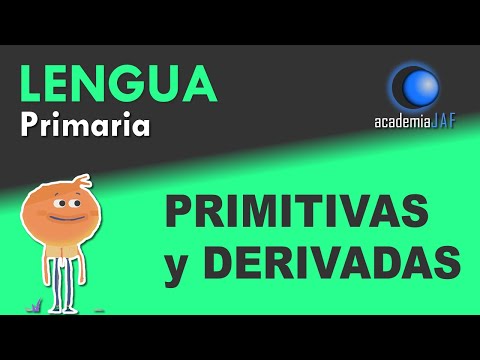 Las palabras primitivas y las palabras derivadas - Primaria