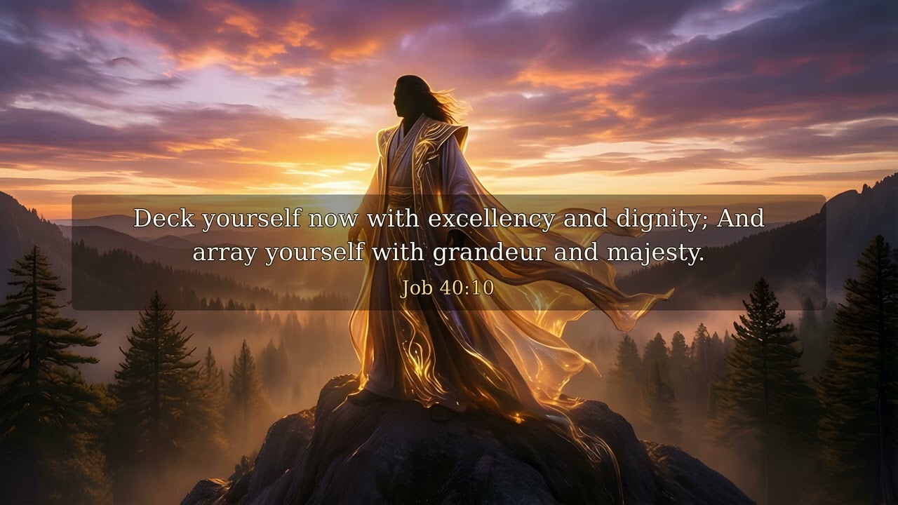 Job Chapter 40 - UPDV Bible in 4K