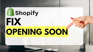 How to Fix Shopify “Opening Soon” Page | Launch Your Shopify Store 2025 (Easy Guide)