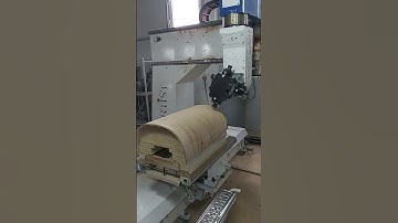 Plywood 3d cut with cnc bacci italia nice machine