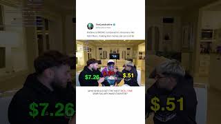 Famous 6ix9ine and Neon are BROKE compared to RICH streamer Adin Ross 🤑 #money Wealth