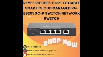 Reyee Ruijie 5 Port Gigabit Smart Cloud Managed RG ES205GC P Switch Network Switch 4