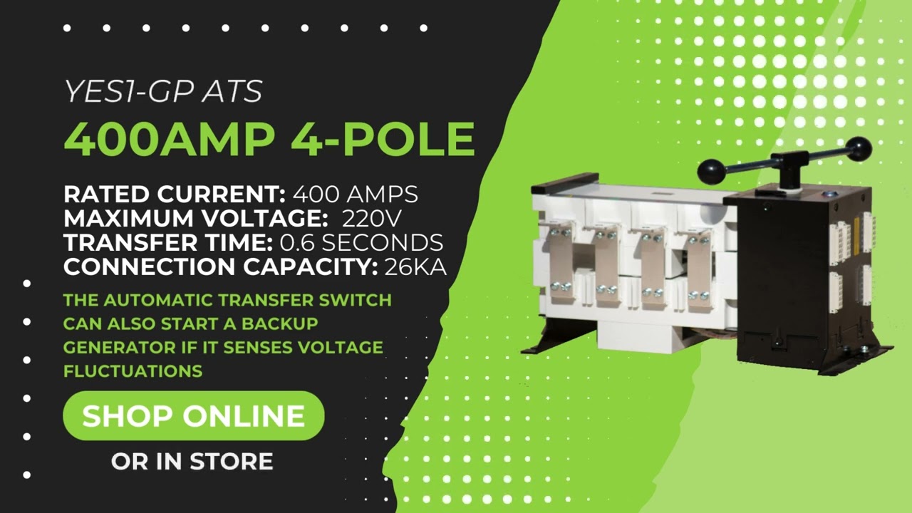 400AMP 4-Pole ATS