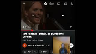 TIM MINCHIN- DARK SIDE(LIVE)  HE IS ONE OF THE BEST IN THE WORLD 💜 🖤 INDEPENDENT ARTIST REACTS