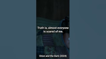 Thumbnail of Orion and the Dark (2024) I didn't ask to be a supernatural entity that evokes dread and despair.