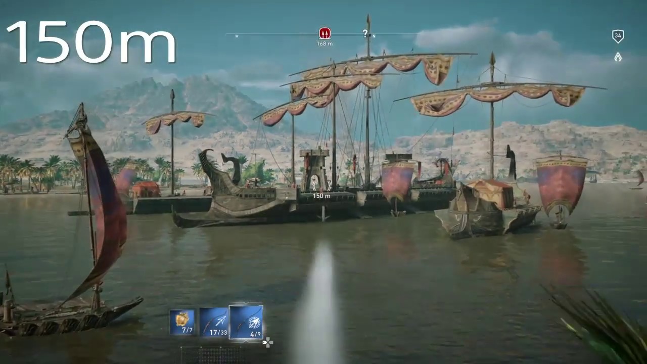 意外な結果 アサシンクリード オリジンズ 移動速度の検証 Assassin S Creed Origins Youtube